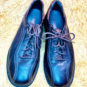 Men's Brown Leather Shoes MBT stability shoes